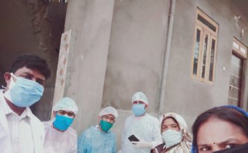 दो वार्डो के 285 घरों में 2768 लोगो की हुई स्क्रीनिंग