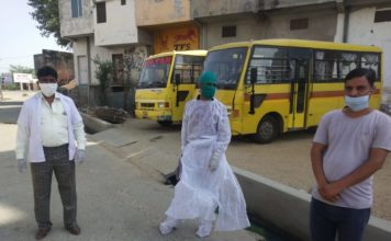 कोरोना वारियर्स पहुँचे 267 घरों में, 2718 व्यक्तियो की स्क्रिनिग