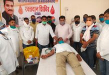 रक्तदान करने से शरीर रहता है चुस्त और दुरुस्त – विधायक सोलंकी
